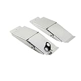 304 Stainless Steel Clasp Spring Hidden Industrial Hardware Concealed Chassis Toolbox Buckle Safety Lock DK607-3(Buckle)