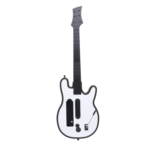 PC Guitar Hero Controller – Kabelloser Game-Gitarren-Controller für , Berührungsempfindlicher Neck-Slider-Game-Gitarre mit RGB-Licht
