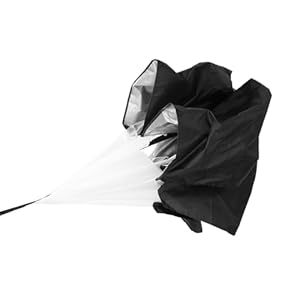 Cyrank Verstellbarer Speed Chute Lauf-Fallschirm