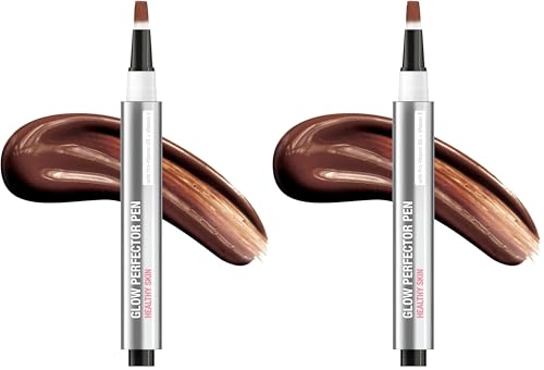Neutrogena Healthy Skin Glow Perfector Pen, Lightweight Brightening Concealer Pen with Pro-Vitamin B5 & Vitamin E to Brighten Darkness & Dullness for a Natural, Radiant Highlight, Deep, 1 oz - image 1