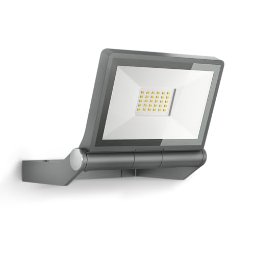 Steinel LED-Außenstrahler XLED ONE Anthrazit, 17,8 W Flutlicht, 2050 lm, Fluter für Zufahrt, Hof und Garten, ohne Sensor