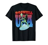 platillo ride 20 sabian b8 Un alienígena que surfea una nave espacial OVNI, que se estrelló en Roswell Estados Unidos. Un hombre verde del espacio exterior de pie en un platillo volador en una posición de surfista. Sensación retro vintage, colores desteñidos de los años ochenta. Para creyentes OVNI o entusiastas de la ciencia ficción