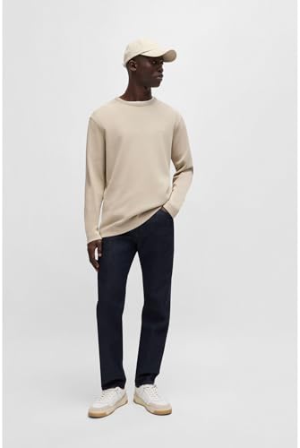 Boss Para Hombre. 50520725 Jersey Tempesto Beige (M), Casual, AlgodóN - 9