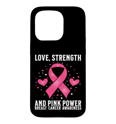 Breast Cancer Support Gifts Breast Cancer Awareness Women �X�}�z�P�[�X iPhone 15 Pro �p