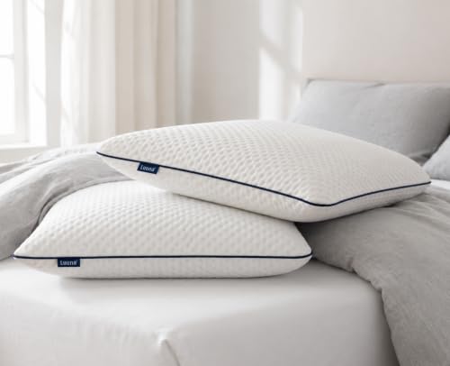 Travesseiro Luuna Viscoelástico com Capa Removível e Lavável, Suporte para Cabeça e Pescoço, Toque Macio