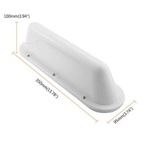 Lámpara LED cinta blanca para techo taxi 12V miniatura 2