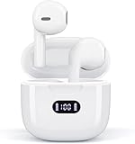 ♬【Con caja de carga rápida】Bajo consumo de energía, que proporciona hasta 5 horas de tiempo de conversación continua o música con una sola carga. El estuche de carga portátil proporciona una carga rápida y dispositivos magnéticos integrados. Durante la carga, la batería se puede reproducir hasta 24 horas cuando se carga a 5 voltios.