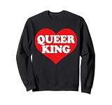 Expresa tu afecto y amor por el Rey Queer en tu vida. Día de San Valentín, linda pareja a juego personalizada.