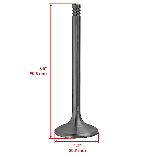 Caltric Intake & Exhaust Valve Compatible with Sea-Doo GTX 4-TEC Wake Limited Supercharged 2003-2006/210 Wake 310 hp 430 Supercharged 1.5 2010-2012