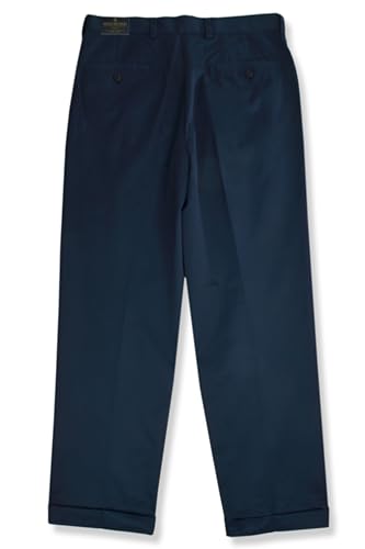 Brooks Brothers Mens Elliot Traditional Fit Pleated-Front Advantage Chino Pants,