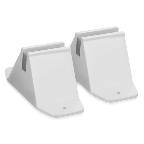 SOLUSTRE 2Pcs Garden Fence Base Support Edging for Lawn Stability Easy Installation with Fixing for Fences Outdoor Decor