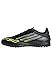 Adidas Unisex - Adulto F50 Club Turf Football Boots, Core Black/Iron Met./Lucid Lemon, 46 EU