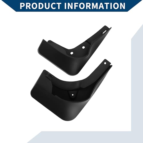 Image of Mud Flaps Splash Guards W /Mount Accessories for Mercedes-Benz CLA 2013-2019 Front and Rear Mud Guards 1 Set