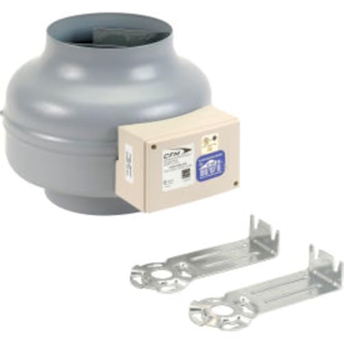 Continental Fan AXC Centrifugal 46.8W In-Line 6" Duct Fan - 235 cfm