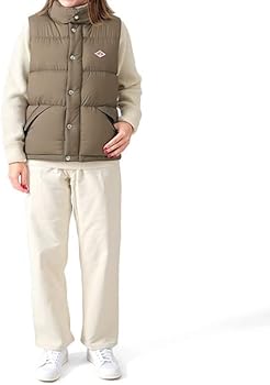   ダウンベスト L/Ｇ ホワイト Amazon.co.jp: [ダントン] ハイロフト ホワイトグース ダウンベスト DT