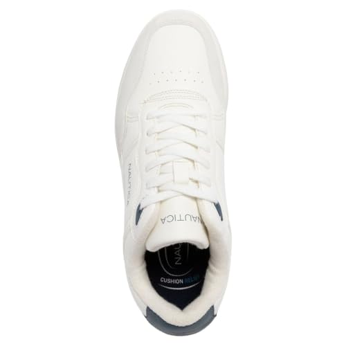 Image of Nautica Men's Casual Lace-Up Sneakers - Classic Low-Top Tennis Fashion Sneakers