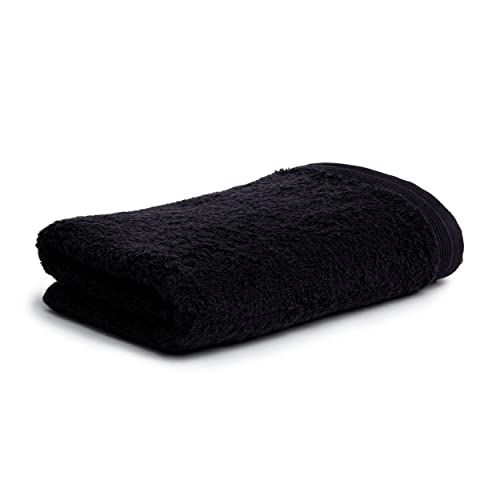 MÖVE Superwuschel Handtuch 50 x 100 cm aus 100% Baumwolle, Black