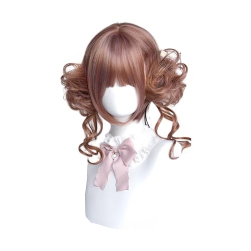 [{YƃK] [^ EBbO h cqwA  ϔM SX XK[ cCe[ ߂킢 sN Ղ Cxg cosplay wig (sN)