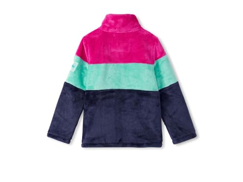 Hatley Boys' Colourblock Stripes Fuzzy Fleece Zip-up (Toddler/Little Big Kid)2