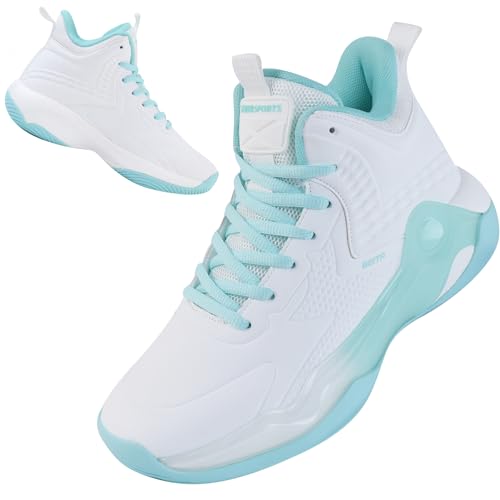 Image of Beita Basketball Shoes for Women High Upper Volleyball Shoes Fashion Sneakers Breathable Sports Shoes Anti Slip