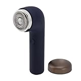 Spacnana Elektrischer Mini-Bartschneider, ABS-Material, Wiederaufladbar über USB, Kabelloser Gesichtshaarschneider für Männer, Perfekt für die Bart- und Beinhaarentfernung (BLUE)