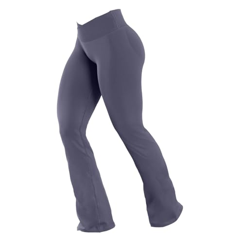 Pantalon de fitness sans coutures femme taille haute élastique