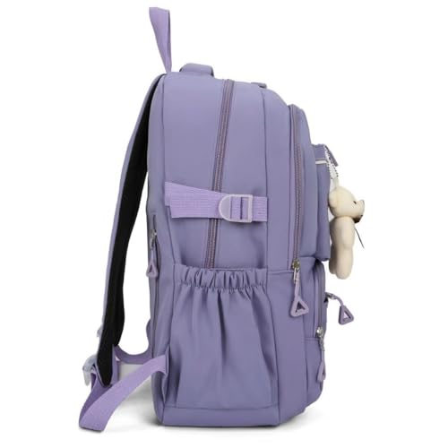 Mochila Reforçada Espaçosa Média Bolsa Juvenil Escolar Alça Costa Moderna Moda Faculdade Trabalho Es