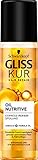 Speziell abgestimmt auf die Bedürfnisse von strohigem, strapaziertem Haar, nährt die oil NUTRITIVE Linie das Haar mit Omega 9 und marula-öl