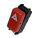 eGang Auto Power Warning Hazard Light Switch 1248200110 for Mercedes-Benz C220 C280 190E 300D E500 E320 300E 1984-1995, Red, Push Button, Manual, 1 Count