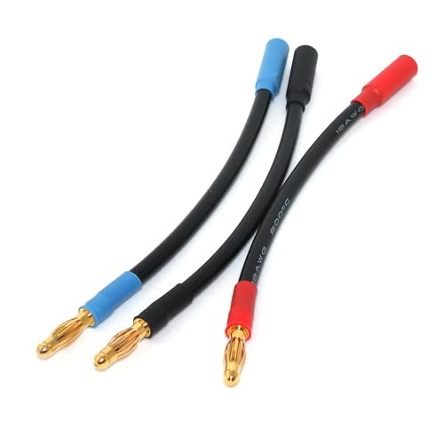 Cable de extensión ESC de 4mm a 5mm para solucionar incompatibilidad de batería y motor RC