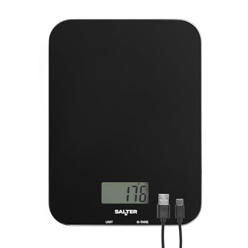 Salter Rechargeable Kitchen Scale Digital 5 Kg 1 G