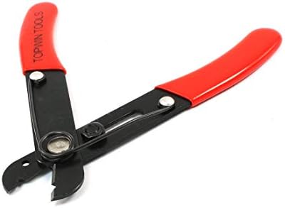 Aexit Red Rubber Pliers Cover Grip 10-22AWG Wire Cutting Tool -Nose Pliers Multifunctional Plier image 2