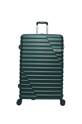 Image of American Tourister (Set of 3 Pc Small Medium and Large Polycarbonate Hardsided Cabin Checkin Strolly /Suitcase 8 Spinner Wheels Luggage (Green)