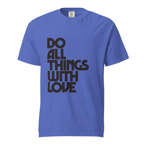 DO ALL THINGS with LOVE GRAPHIC T-SHIRT