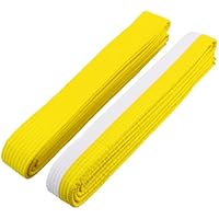 Genérico 2 Pcs Judo Karate Cinturón, Cinturón de Taekwondo para