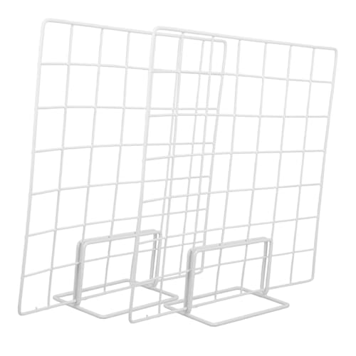 LIFKOME 2pcs Modern Minimalist Metal Display Stands for Counter Display Holders Racks for Jewelry Desktop Rack Storage