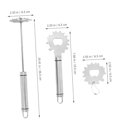 Grattoir nettoyant pour barbecue polyvalent double forme droite verticale - 5