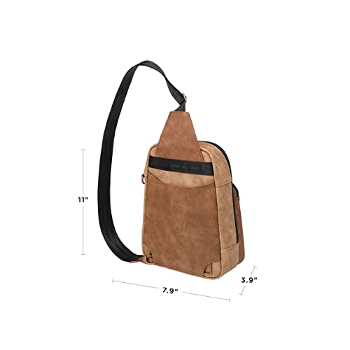 Petunia Pickle Bottom Criss-Cross Sling Bag - Sling Bag for Women and Men - Adjustable Straps to Custom-Fit