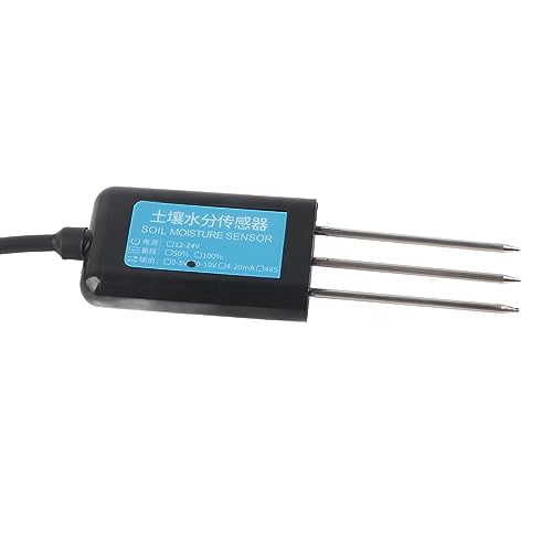 Mesureur d'humidité du sol étanche IP68 pour gestion de l'irrigation en serre