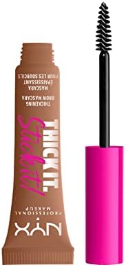 NYX PROFESSIONAL MAKEUP Thick It Stick It Thickening Brow Mascara, Eyebrow Gel - Auburn