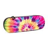 Cómo fijar el color de tie-dye: trucos para mantener los colores vibrantes YsoLda Estuche para lápices, Estuche para lápices, Estuche portátil para lápices, Estuche de Cuero para la Oficina de la Escuela, Tie Dye