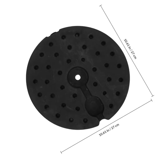 Base de hierro anti-vuelco para lámpara de pie con contrapeso de 270 mm 2