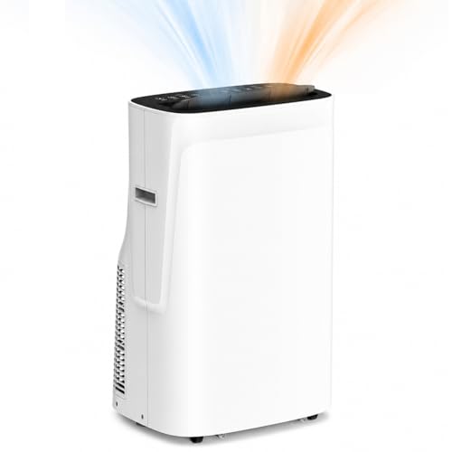 Image of Coolblus Inverter Air Conditioners, 4 in 1 Portable AC Unit with Heat /Cool /Dehumidify /Fan, Wi-Fi Smart Quiet AC Cool, Window Kit