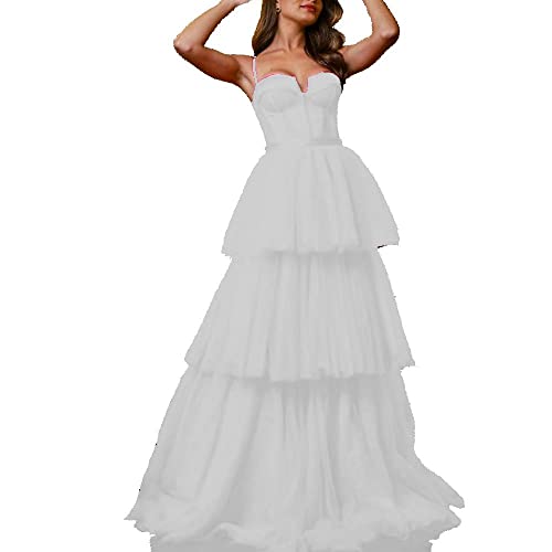Robe de soirée longue blanche en taille 44 pour cérémonie formelle chic