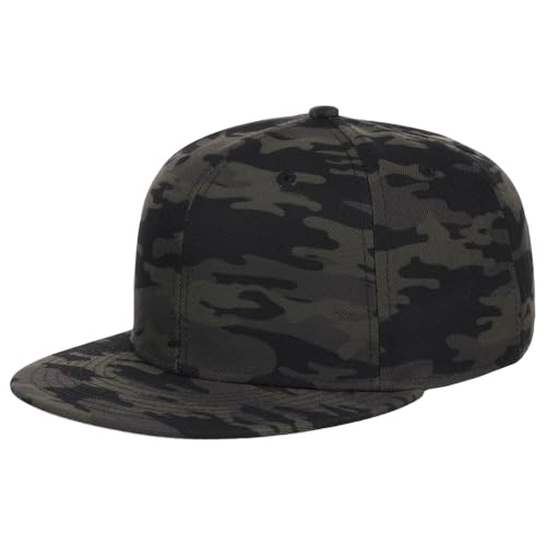 Image of Lids Blank Dime Adjustable Snapback Hat