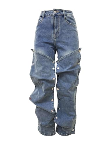 Jean baggy pour femme décontracté pour vos sorties urbaines de week-end