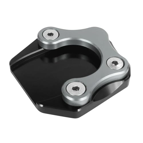 Parkständer Motorrad Ständer Seitenständer Pad Zubehör Für Suzuki GSX-S750 2016 2017 2018 2019 2020 2021 GSX-S1000 1000F 2015(Grey)