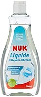NUK Flaschenreiniger | 500 ml | Ideal für die Reinigung von Fläschchen, Saugern und Zubehör | Parfümfrei | pH-neutral | 100% recycelte Flasche