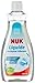 Nuk Liquide nettoyant spécial biberons, 500 ml, Produit idéal pour le nettoyage des biberons, tétines et accessoires, Sans parfum, pH neutre, Flacon 100 % recyclé 10751413