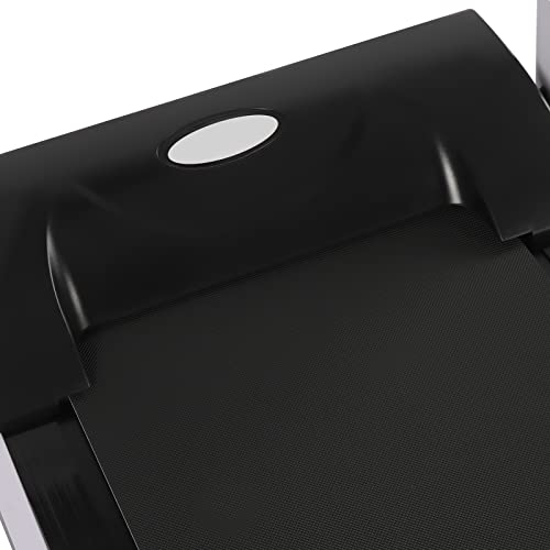 Loopband, 1,0 pk, opvouwbare elektrische loopband, tot 3,7 MPH snelheid, vrije snelheidsregeling, 14 inch brede loopmachine met lcd-display, voor thuisgebruik, kantoor, fitness - Afbeelding 7